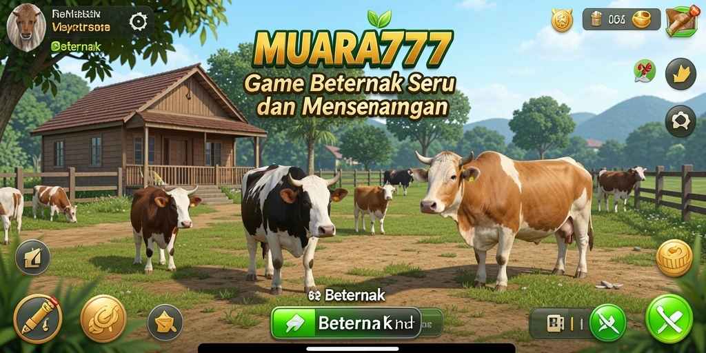 Antarmuka menawan dari game Beternak MUARA777 yang penuh warna.