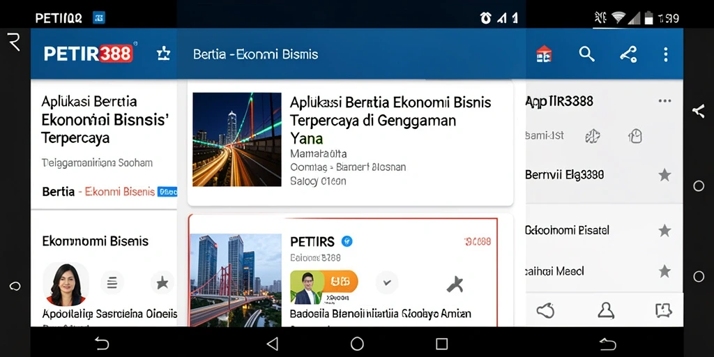 Tampilan antarmuka yang rapi dan informatif dari PETIR388.