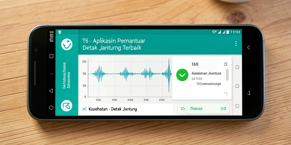 Tampilan antarmuka aplikasi T6 yang intuitif dan informatif.